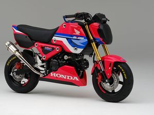 Imut-imut Tapi Racing, Honda Grom Berbaju HRC