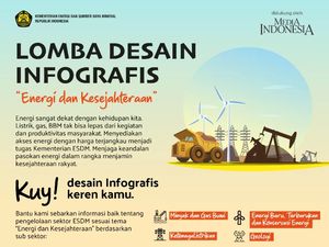 Kementerian ESDM Gelar Lomba Infografis, Hadiahnya Jutaan Rupiah