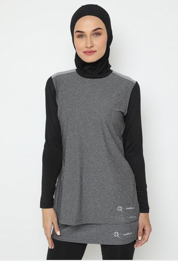 Lee Vierra / OR Sport Tops Activewear/Zalora.co.id Outfit olahraga wanita berhijab Lee Vierra / OR Sport Tops Activewear/Zalora.co.id