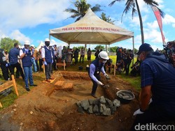 Akhir Tahun Ini Alun-alun Paamprokan Pangandaran Tuntas Dibangun