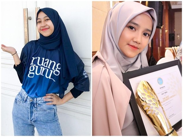 Talenta dan prestasi duo putri ustaz kondang yang mengisprasi.