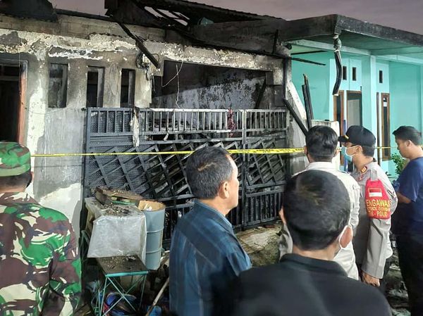 Potret Kebakaran di Legok yang Tewaskan Satu Keluarga
