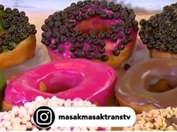 Masak Masak : Donat Warna-Warni yang Empuk Manis