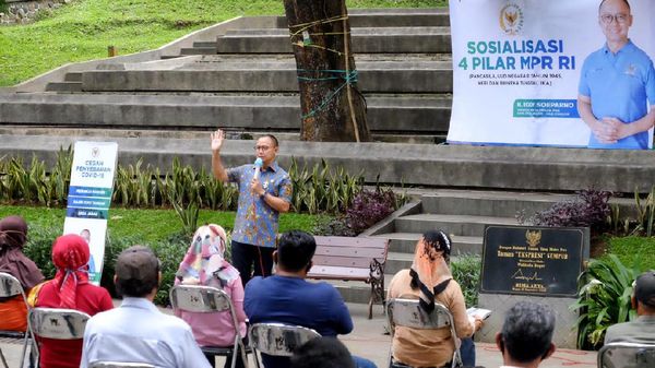 Taman Kota di Bogor Jadi Lokasi Sosialisasi Empat Pilar MPR