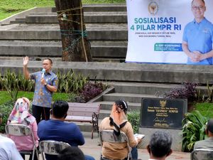 Taman Kota di Bogor Jadi Lokasi Sosialisasi Empat Pilar MPR