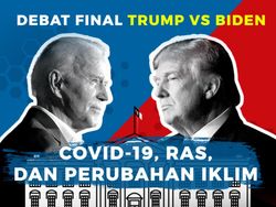 Saksikan Debat Final Capres AS