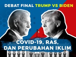 Tonton Debat Final Trump Vs Biden di detikcom!