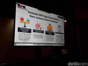 KPK Soroti Empat Masalah Dana Jaminan Sosial Kesehatan