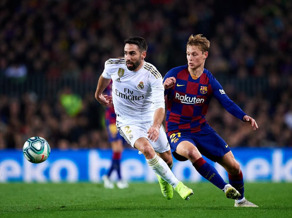 De Jong: El Clasico Selalu Sulit, tapi Barcelona Sangat Pede De Jong: El Clasico Selalu Sulit, tapi Barcelona Sangat Pede