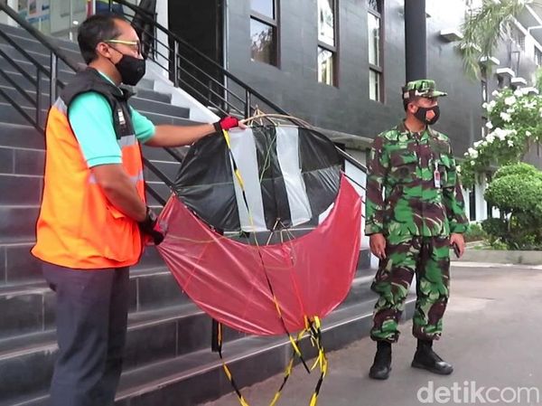 Ini Layang-layang yang Disita di Bandara Yogyakarta