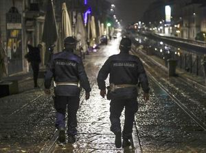Demo Tolak Pembatasan Jam Malam di Roma Berakhir Ricuh