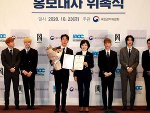 MONSTA X Jadi Duta Konferensi Internasional Anti Korupsi