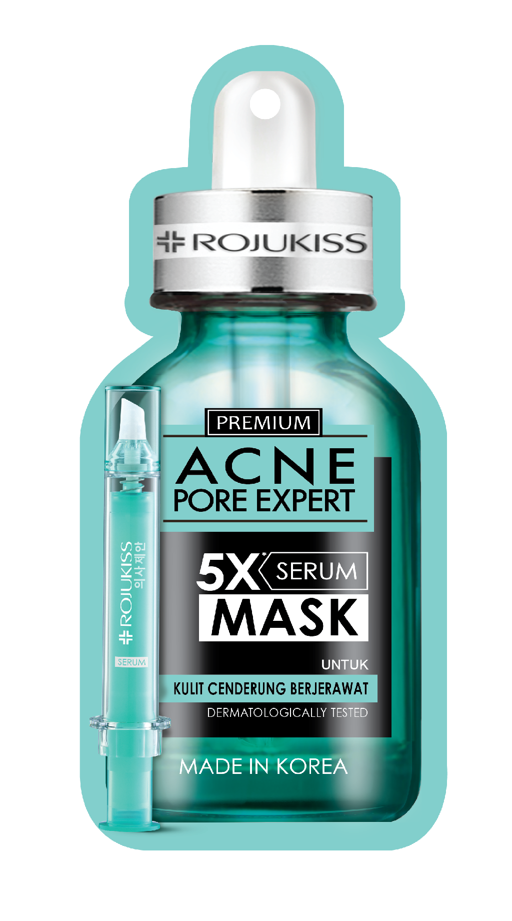 Sheet mask rojukiss untuk mengecilkan pori-pori