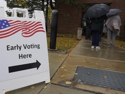 Lebih dari 50 Juta Warga AS Telah Gunakan Hak Pilih dalam Early Voting