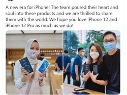 CEO Apple Unggah Foto Pembeli iPhone 12 Pro asal Indonesia, Gimana Ceritanya?