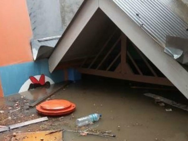 Banjir rendam permukiman di Kota Bandung.