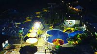 Foto: Malam-malam Berendam Air Panas Dulu di Garut
