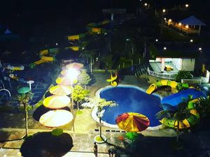 Foto: Malam-malam Berendam Air Panas Dulu di Garut