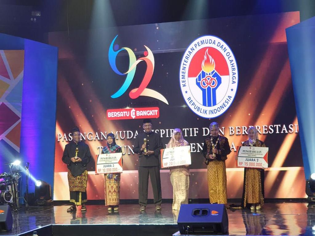 Ini 3 Pemenang Pasangan Muda Inspiratif dan Berprestasi 2020 Ini 3 Pemenang Pasangan Muda Inspiratif dan Berprestasi 2020