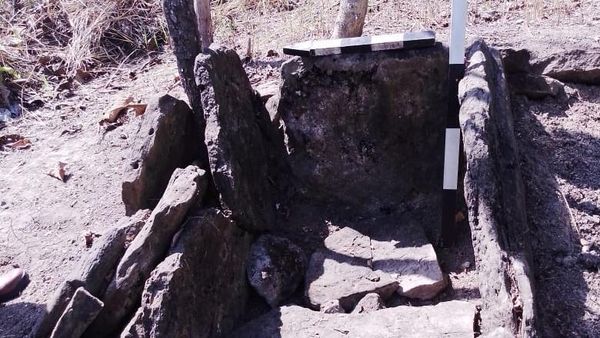 Foto: Kuburan Batu Manusia Kalang, Isinya Emas dan Perhiasan