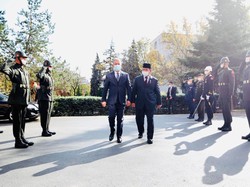 Prabowo Lanjutkan Safari Pertahanan ke Turki, Disambut Upacara Militer