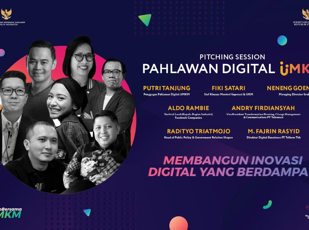 Program Pahlawan Digital UMKM, Inovator Diminta Bangun Inovasi Berdampak Program Pahlawan Digital UMKM, Inovator Diminta Bangun Inovasi Berdampak