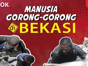 Berlumuran Lumpur Hitam dari Got Demi Keluarga