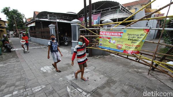 Begini Potret Satu RT yang di Lockdown di Solo