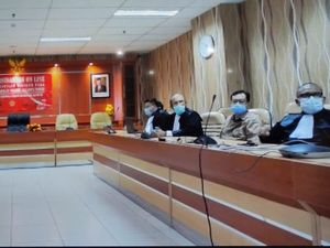 Sidang Vonis Kasus Jiwasraya Digelar, Benny Tjokro-Heru Hidayat Hadir Virtual Sidang Vonis Kasus Jiwasraya Digelar, Benny Tjokro-Heru Hidayat Hadir Virtual