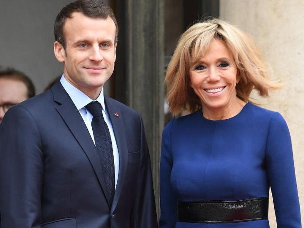 7 Gaya Andalan Istri Presiden Macron yang Suaminya Dikecam Umat Islam