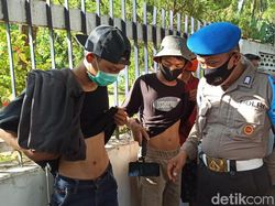 Polisi Ciduk 6 Pedemo Omnibus Law di Banyuwangi