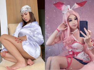 Jual Air Bekas Mandi, Dinar Candy Tiru Belle Delphine?