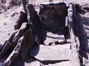 Penampakan Kuburan Batu Manusia Kalang yang Ditemukan di Blora