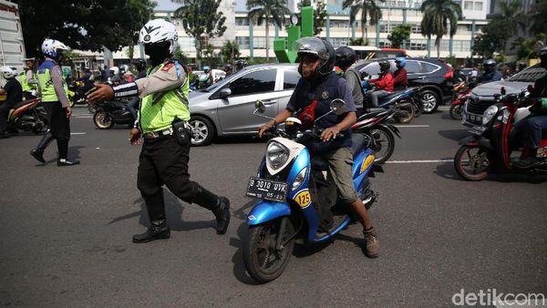 Potret Pelanggar Lalu Lintas Terjaring Operasi Zebra di Cawang