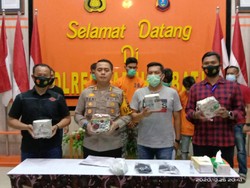 Polisi Tangkap 4 Pria Terkait Narkoba di Sumut, 4,2 Kg Sabu Disita