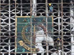 Polri Limpahkan Berkas Tersangka Kebakaran Kejagung ke JPU Awal 2021