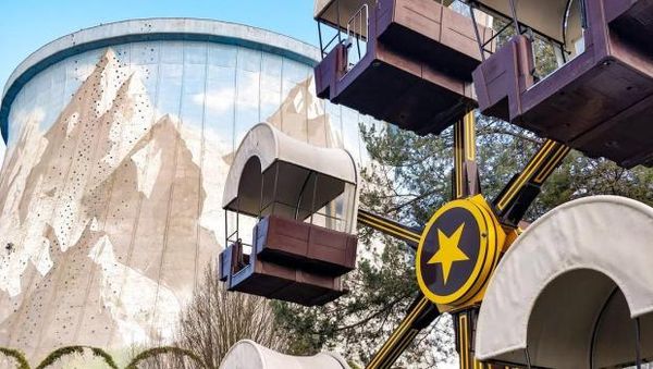 Foto: Taman Rekreasi Indah di Lahan Bekas Reaktor Nuklir