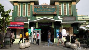 Ada Libur Panjang, Pasar Beringharjo Perketat Protokol Kesehatan