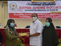 Ke Lubuk Begalung, Andre Rosiade: Kader Gerindra Terkenal Aksi Nyata