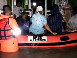 Diguyur Hujan Semalam, Kebumen Kembali Dilanda Banjir dan Tanah Longsor