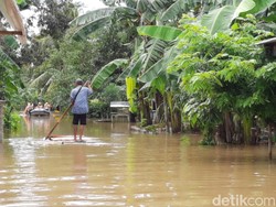 2 Kecamatan di Cilacap Terendam Banjir