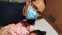 7 Potret Bahagia Cucu Soeharto Danny Rukmana yang Dikaruniai Anak Pertama