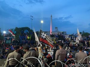 Ini Penyebab Massa Demo Omnibus Law di Surabaya Tak Sampai 15 Ribu