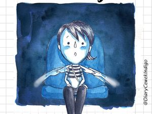 Diary Cewek Indigo, Catatan Indigo Dewasa Gambar Sosok Tak Kasat Mata