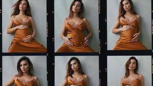 5 Potret Seksi Emily Ratajkowski Umumkan Kehamilan Pertama