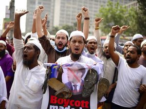 Umat Muslim di Pakistan hingga Palestina Demo Kecam Presiden Macron Umat Muslim di Pakistan hingga Palestina Demo Kecam Presiden Macron