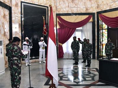 Panglima TNI Pimpin Sertijab Kasum, Kabais dan Dandenma