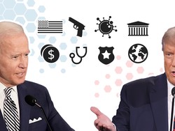 Perbedaan Kebijakan Trump dan Biden Mulai Soal Corona Hingga Senjata Api