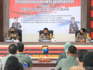 Cegah IIlegal Logging, Perhutani MoU dengan Polisi Tuban