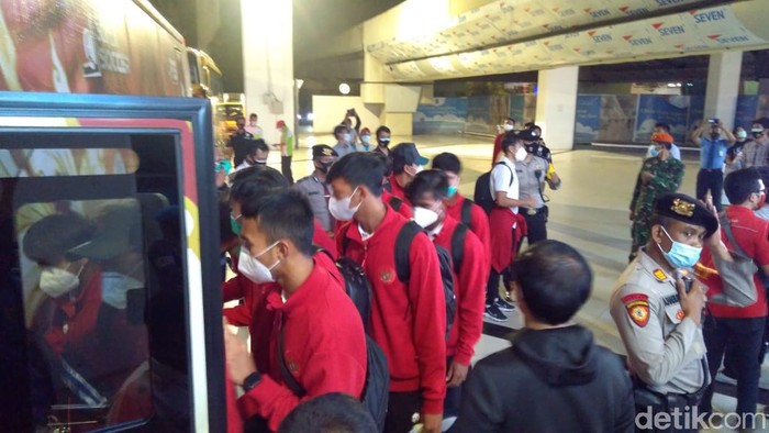 Timnas U-19 Tiba di Indonesia